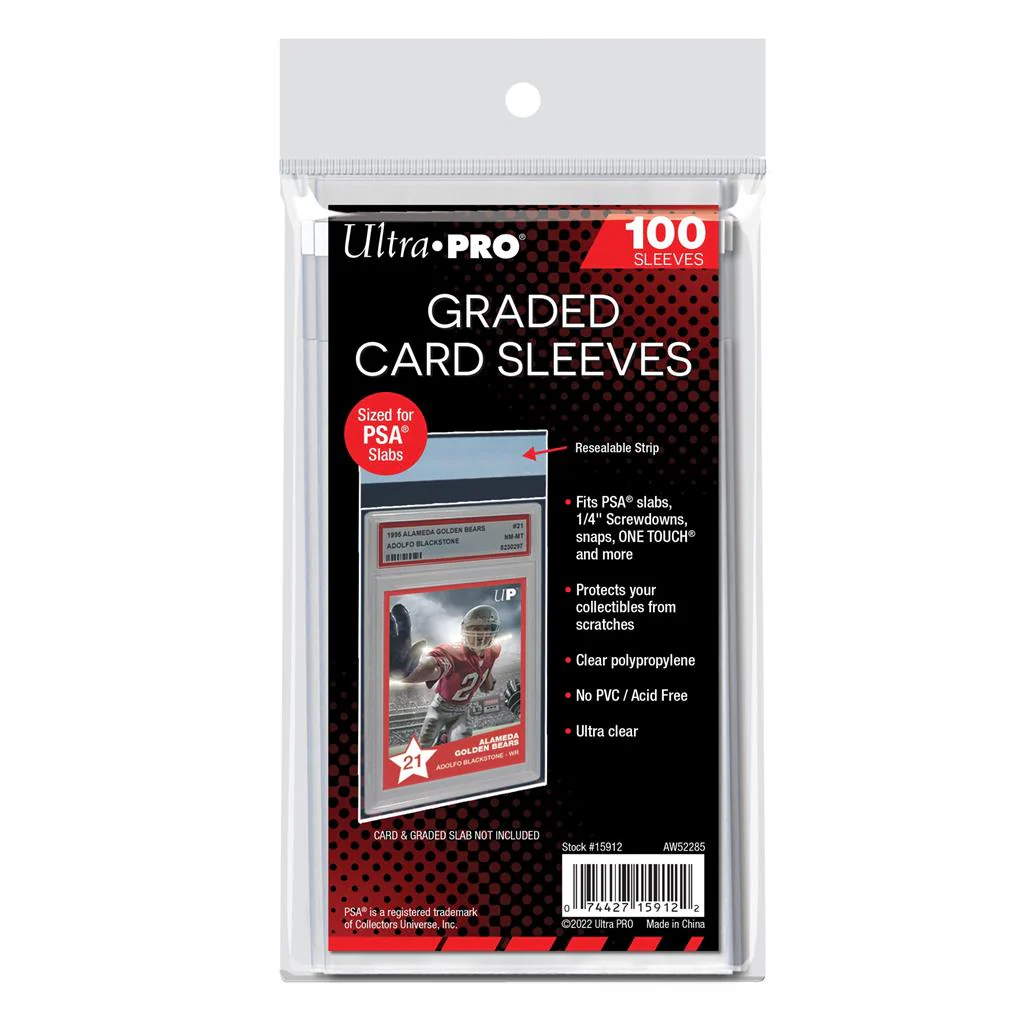 Ultra PRO Graded Card Sleeves Resealable for PSA