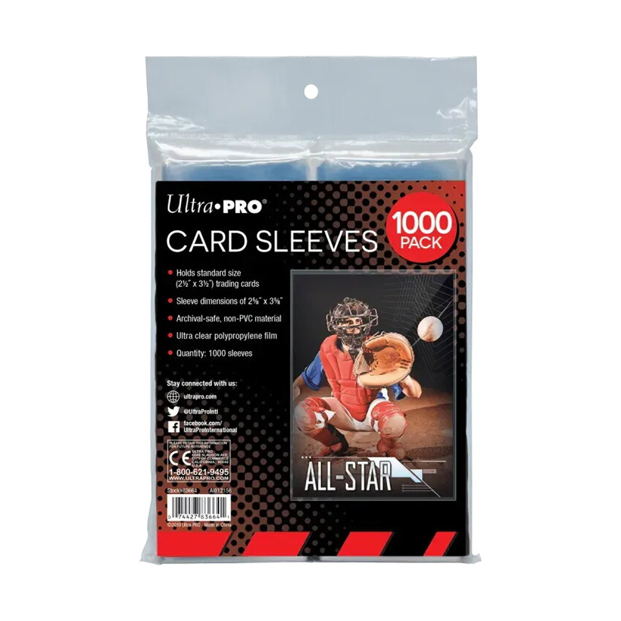 Ultra PRO Penny Sleeves 1000-pack