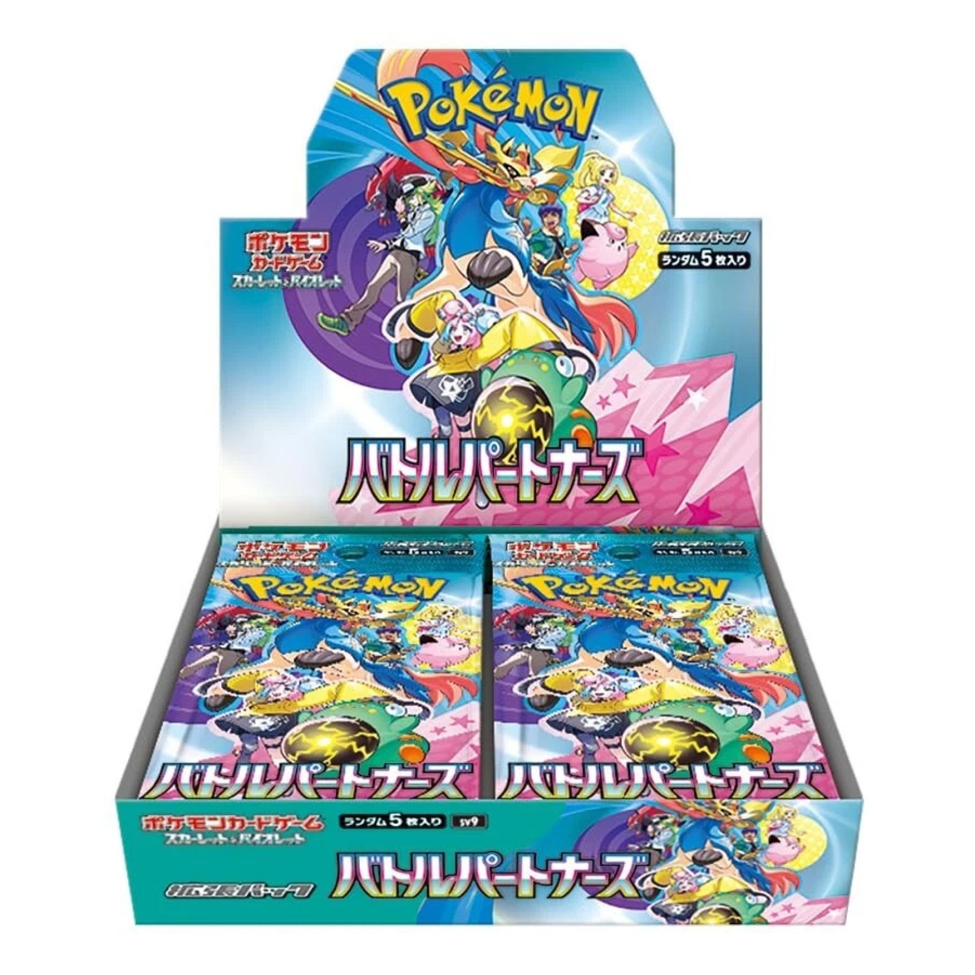 Pokémon JP Scarlet & Violet: Battle Partners Booster Box (30 Pack)