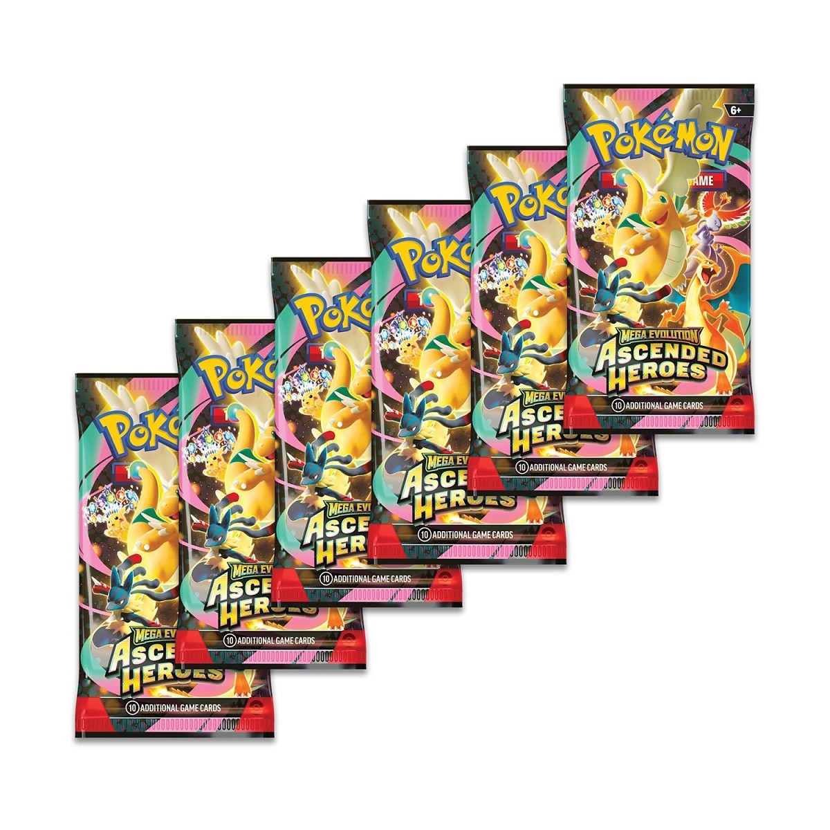 Pokémon Mega Evolution: Ascended Heroes Booster Bundle (6 Pack) — 3