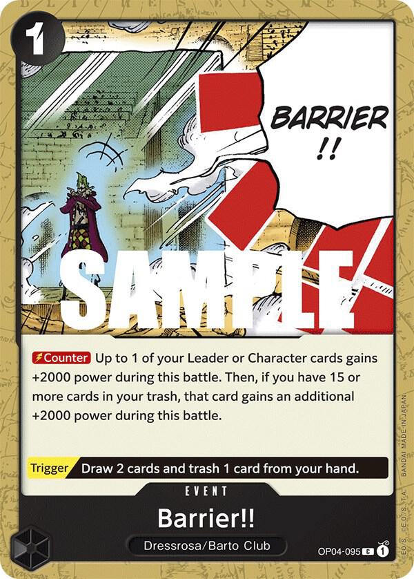 Barrier