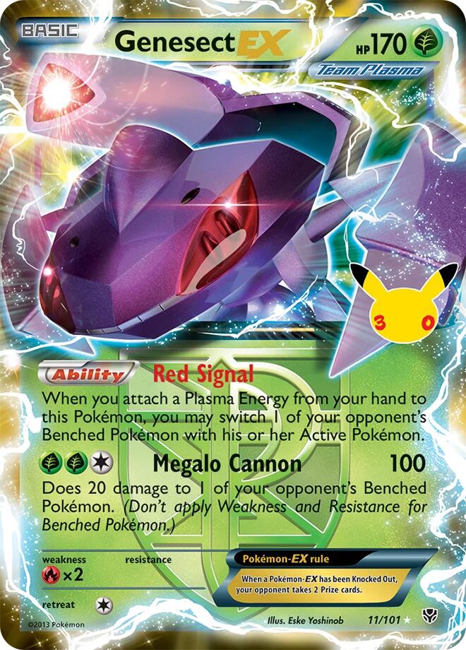 Genesect EX Team Plasma