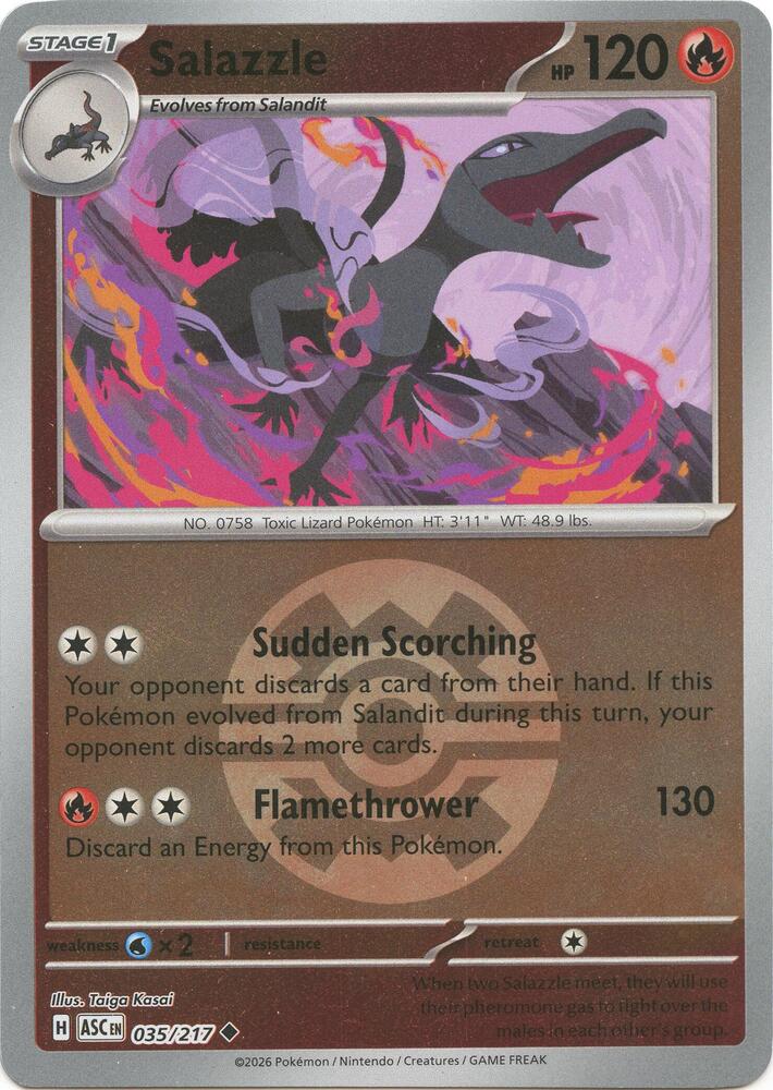Salazzle (Quick Ball)
