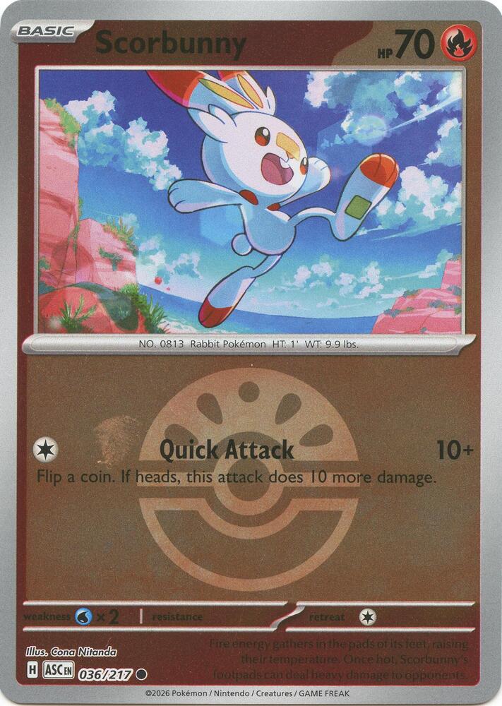 Scorbunny (Friend Ball)