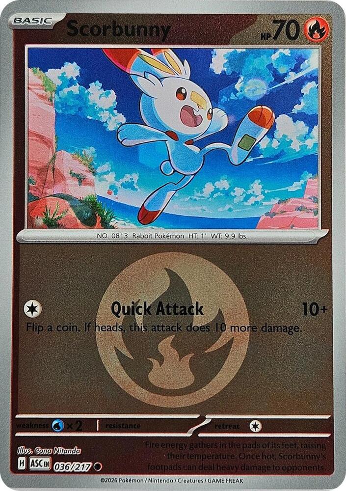 Scorbunny (Energy Symbol Pattern)