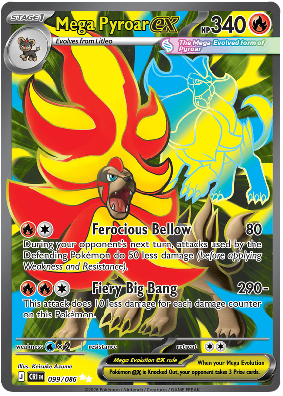 Mega Pyroar ex