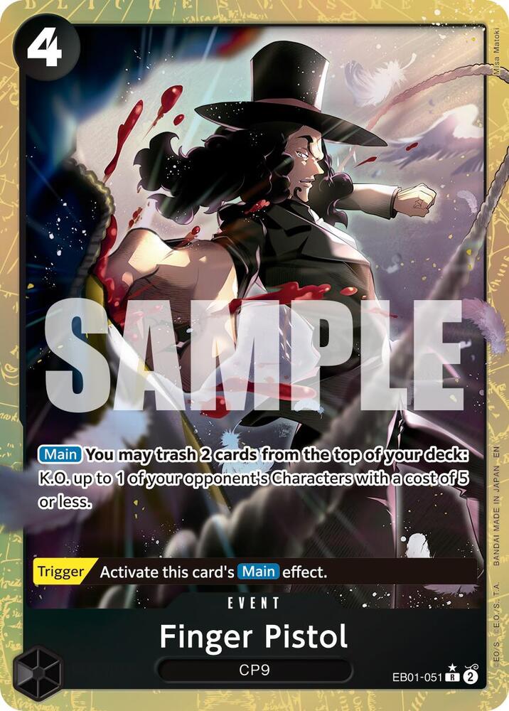 Finger Pistol Alternate Art