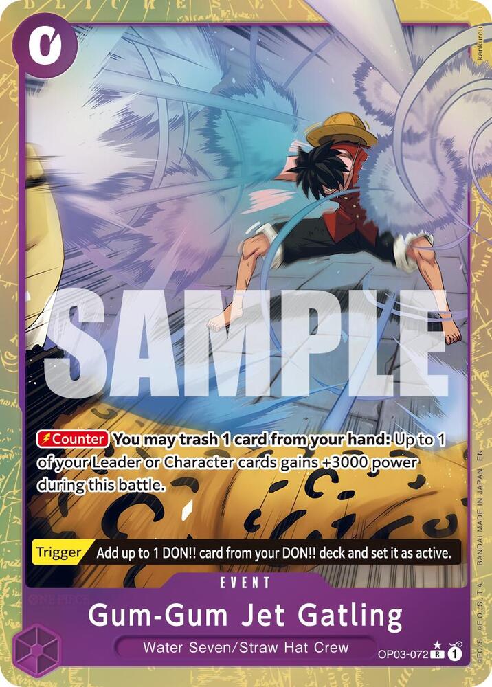 Gum Gum Jet Gatling Alternate Art
