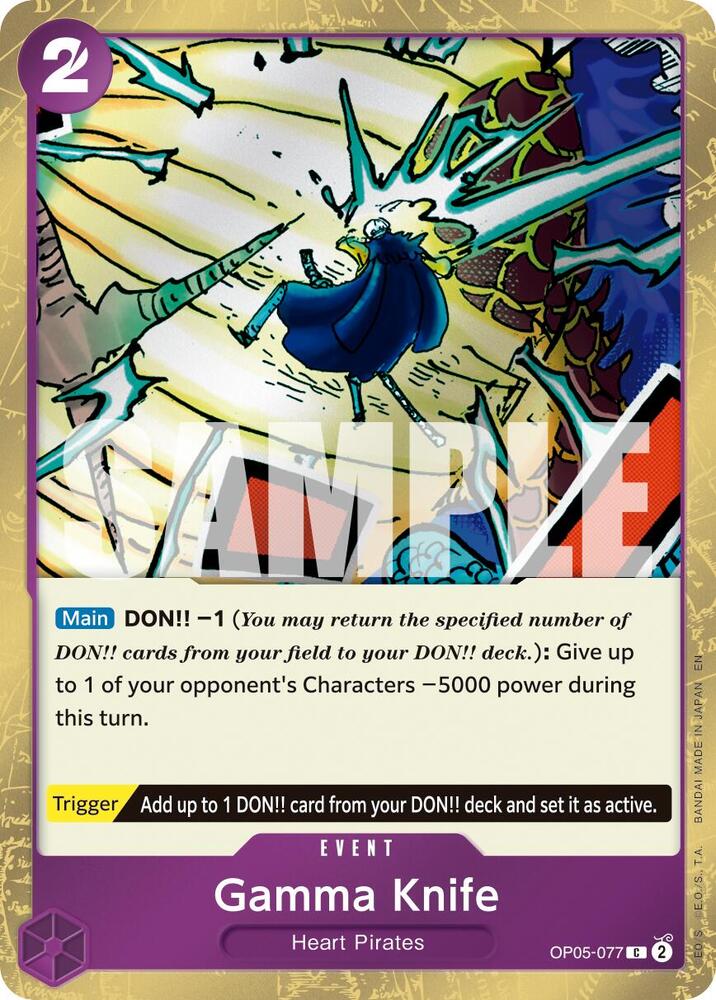 Gamma Knife Pirate Foil
