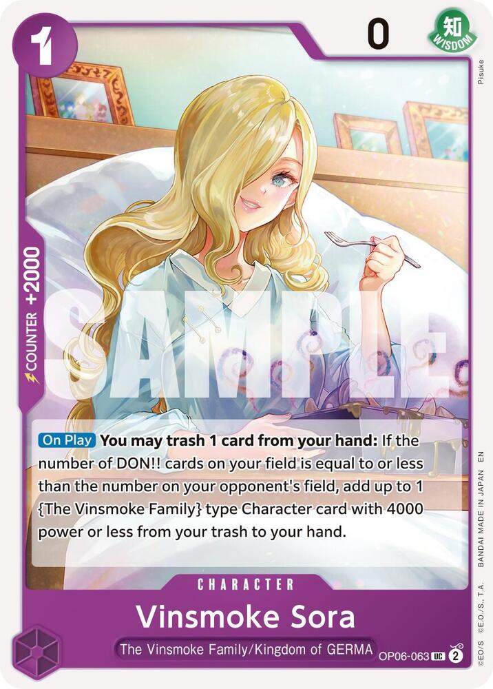 Vinsmoke Sora Reprint