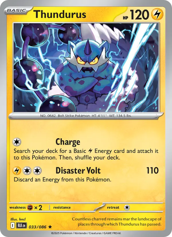 Thundurus (Master Ball Pattern)