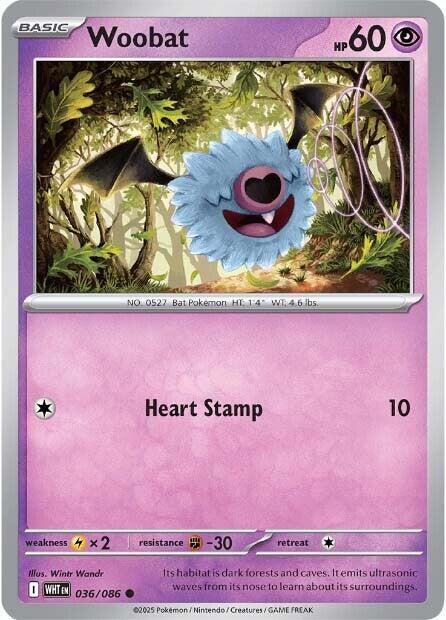 Woobat (Master Ball Pattern)