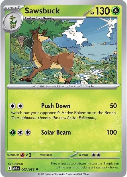 Sawsbuck (Poke Ball Pattern)