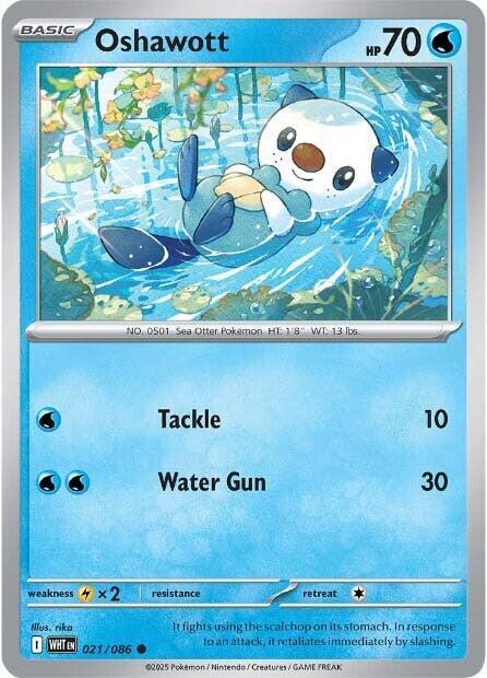 Oshawott (Poke Ball Pattern)