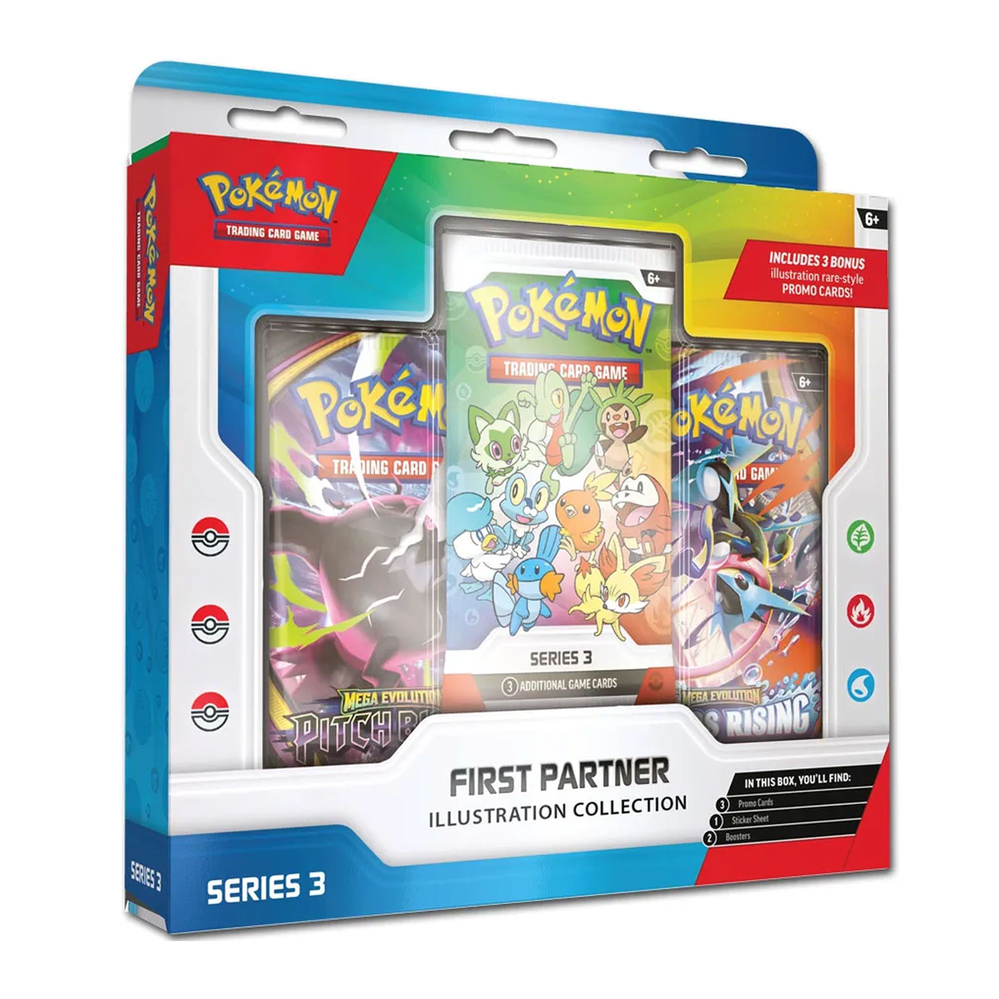 Pokémon: First Partner Illustration Collection - Series 3