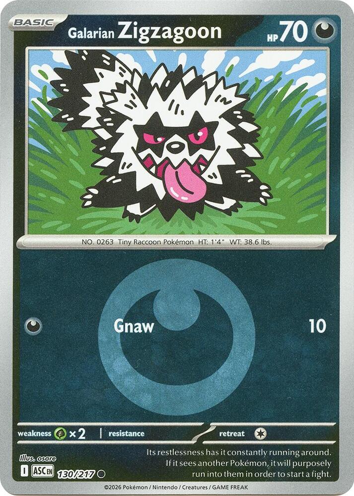 Galarian Zigzagoon (Energy Symbol Pattern)
