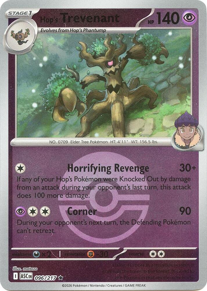 Hop's Trevenant (Poke Ball)