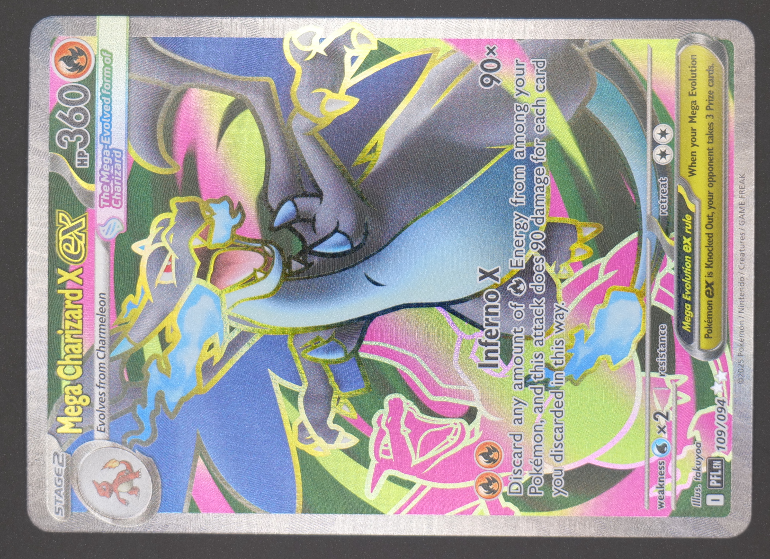 Mega Charizard X ex (Ultra Rare) #109 1