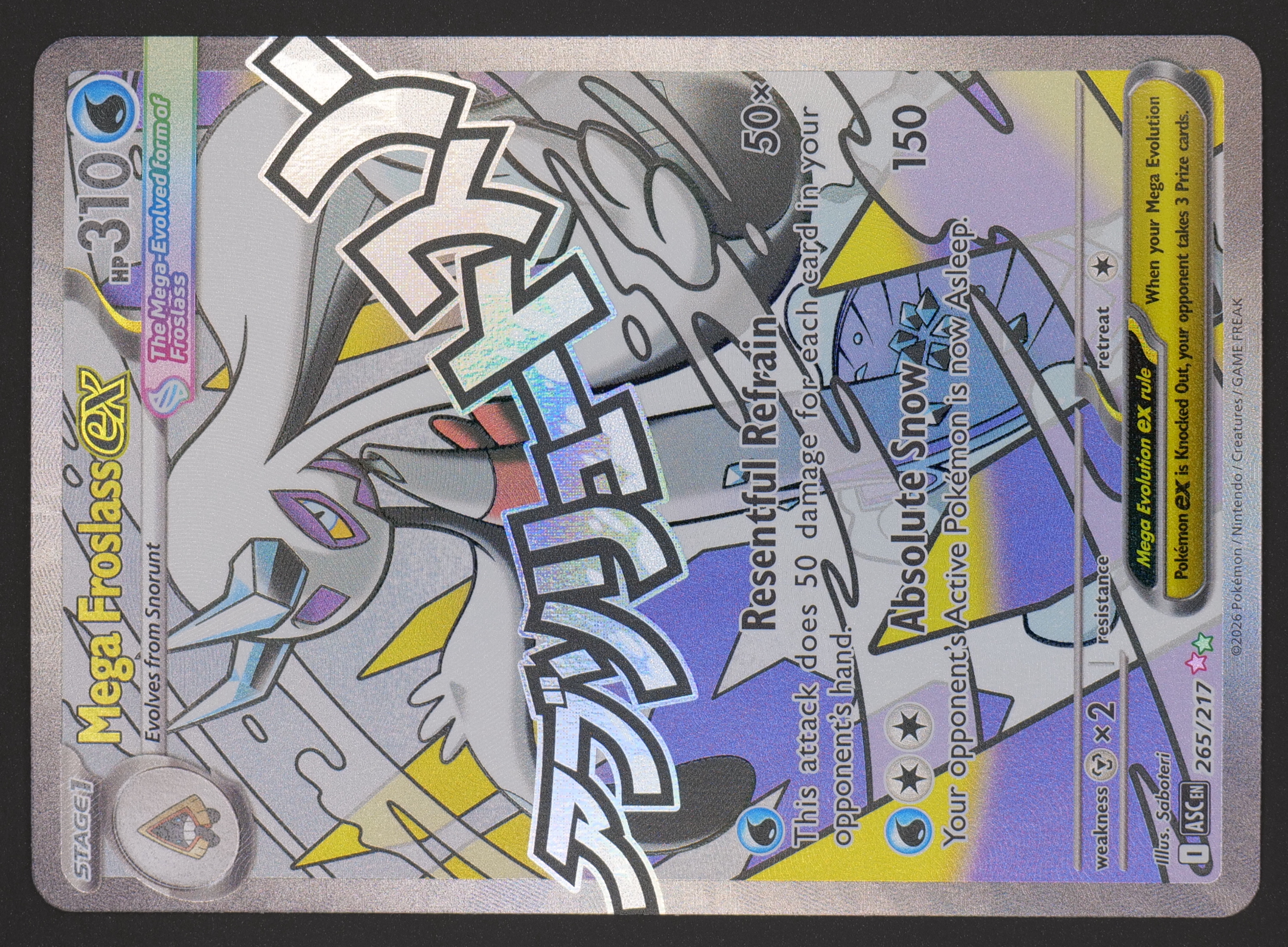 Mega Froslass ex (Ultra Rare) #265 1