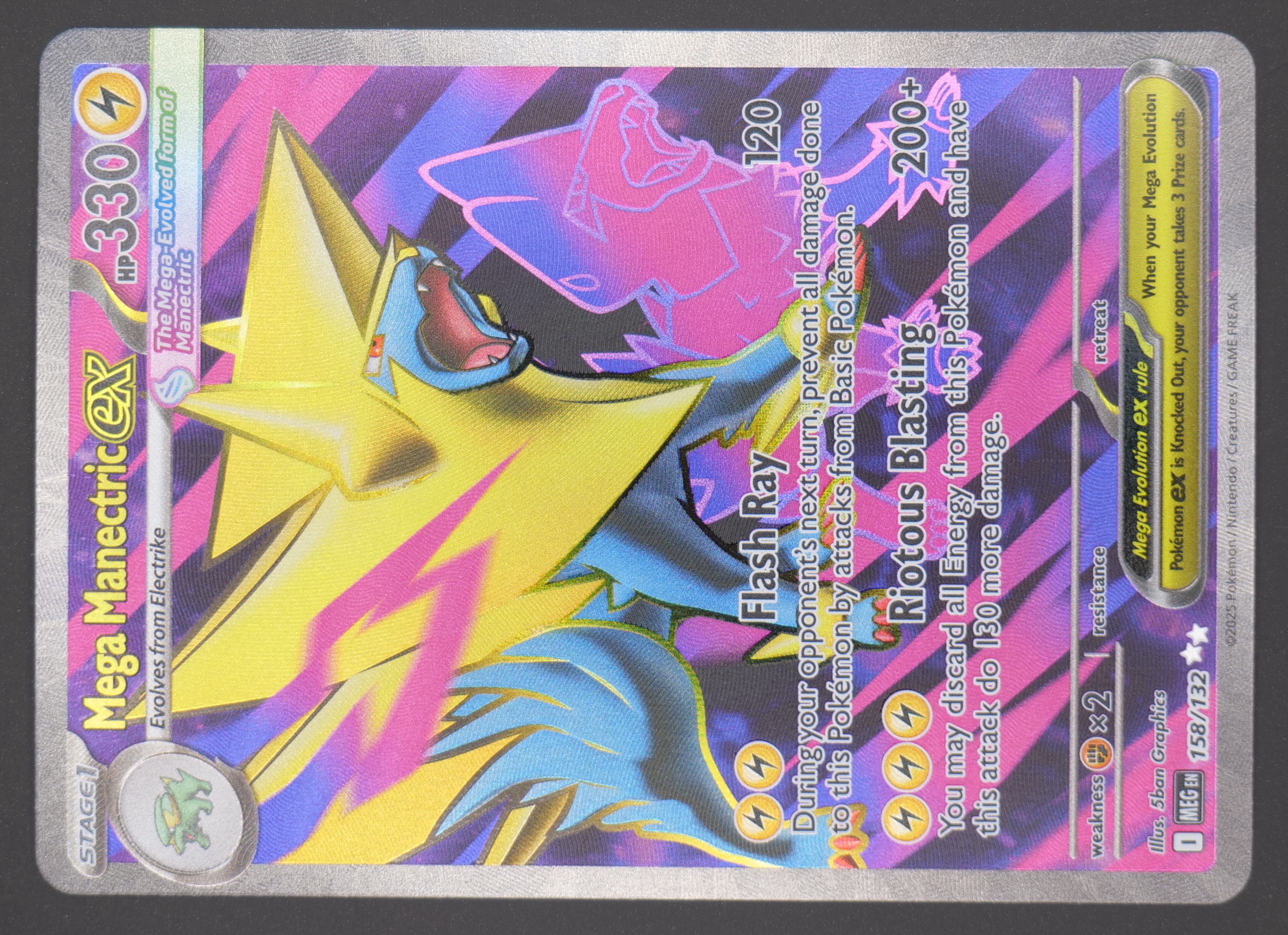 Mega Manectric ex (Ultra Rare) #158 1