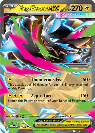 Mega Zeraora ex