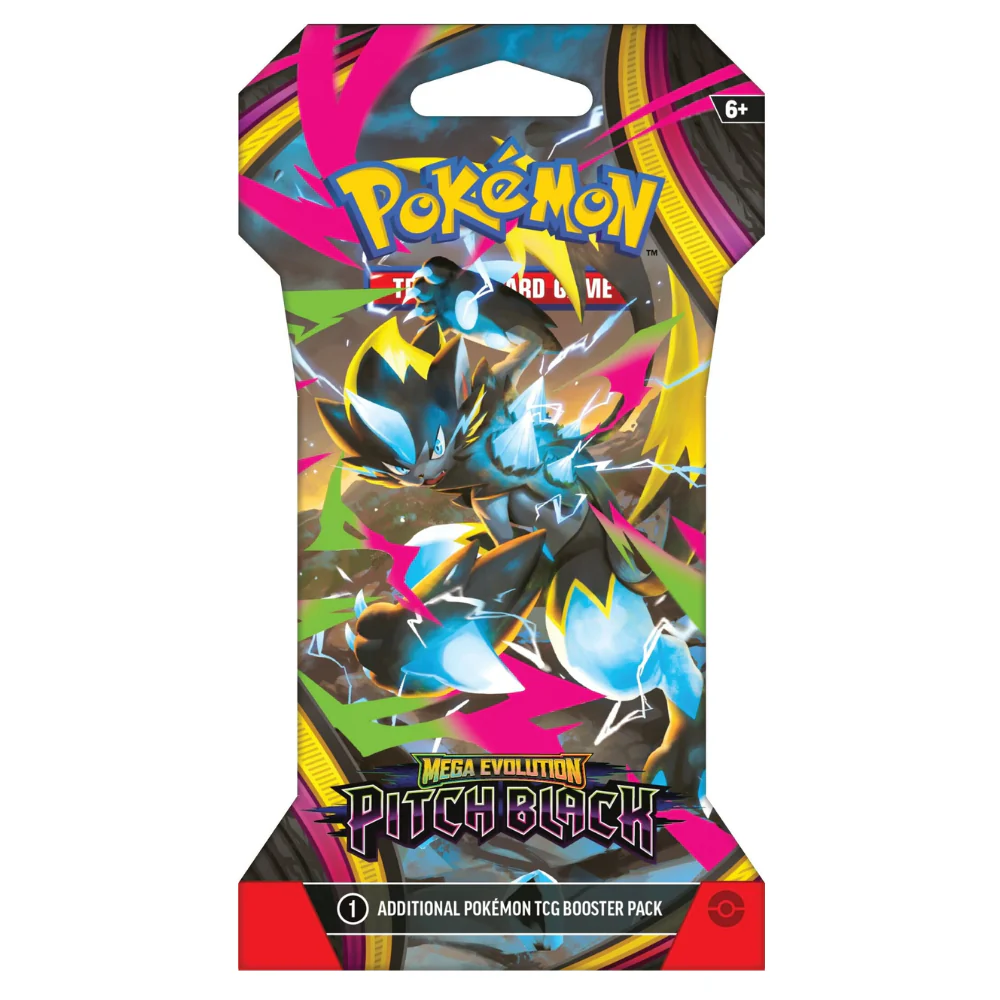 Pokemon Mega Evolution: Pitch Black Sleeved Booster Pack