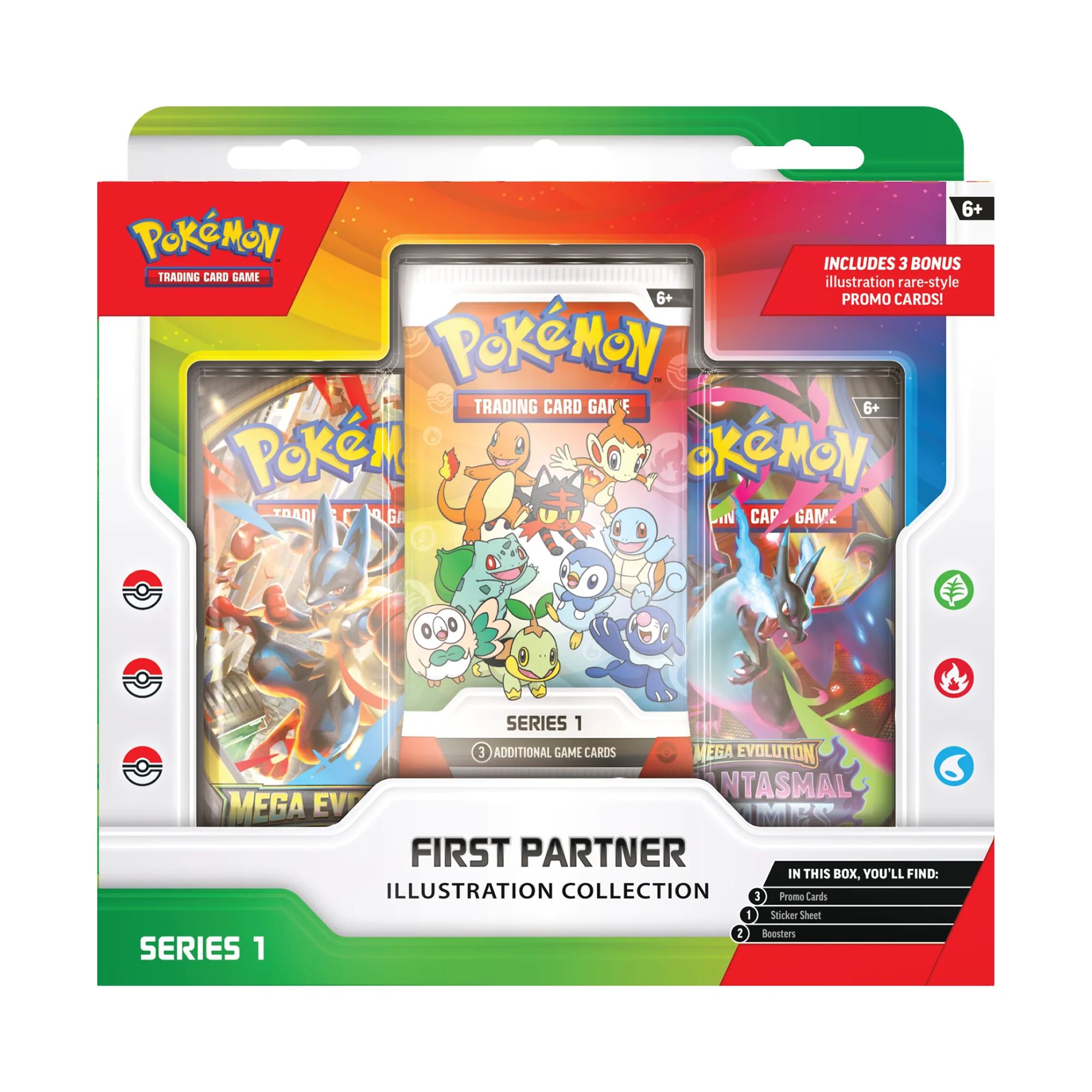 Pokémon: First Partner Illustration Collection - Series 1