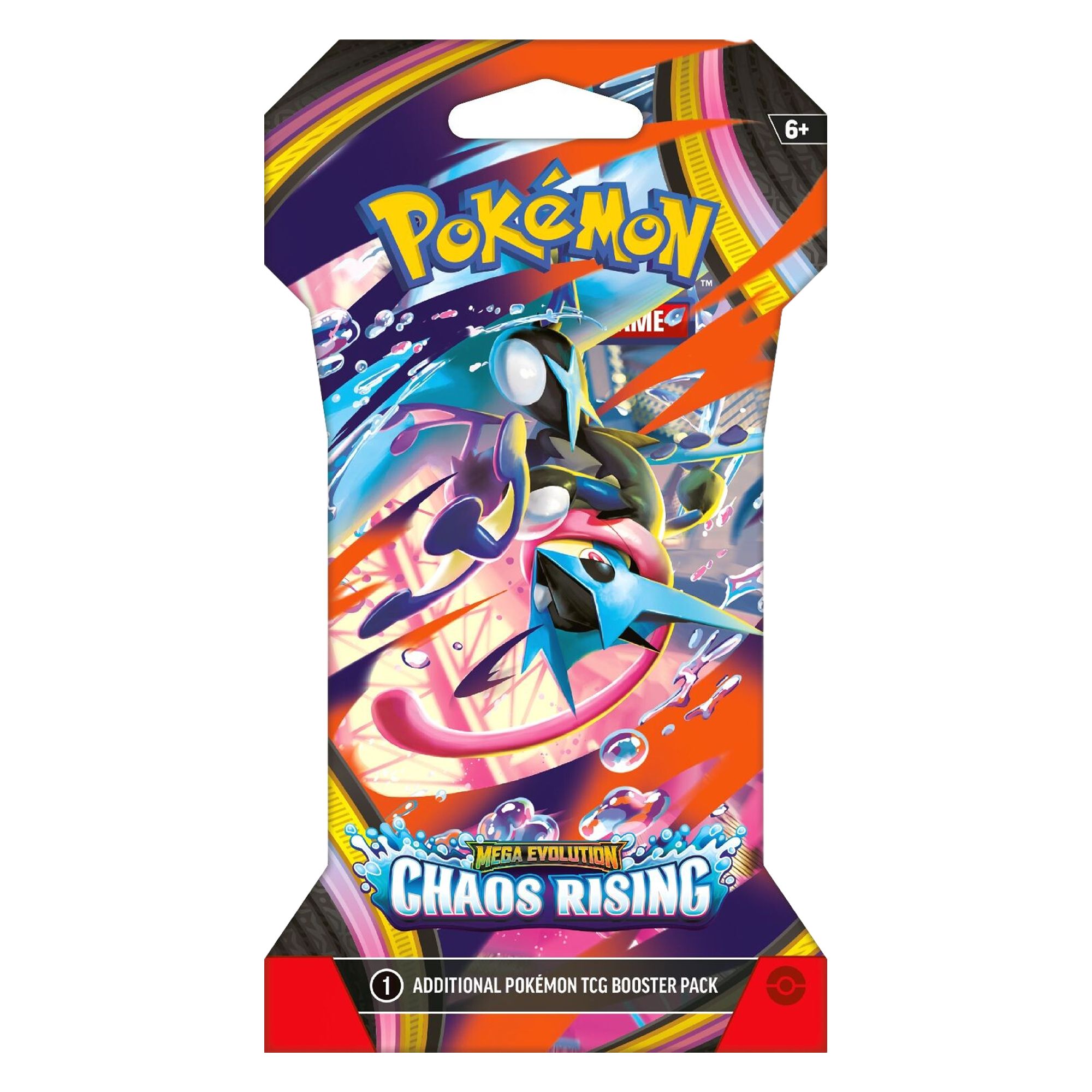 Pokémon Mega Evolution: Chaos Rising Sleeved Booster
