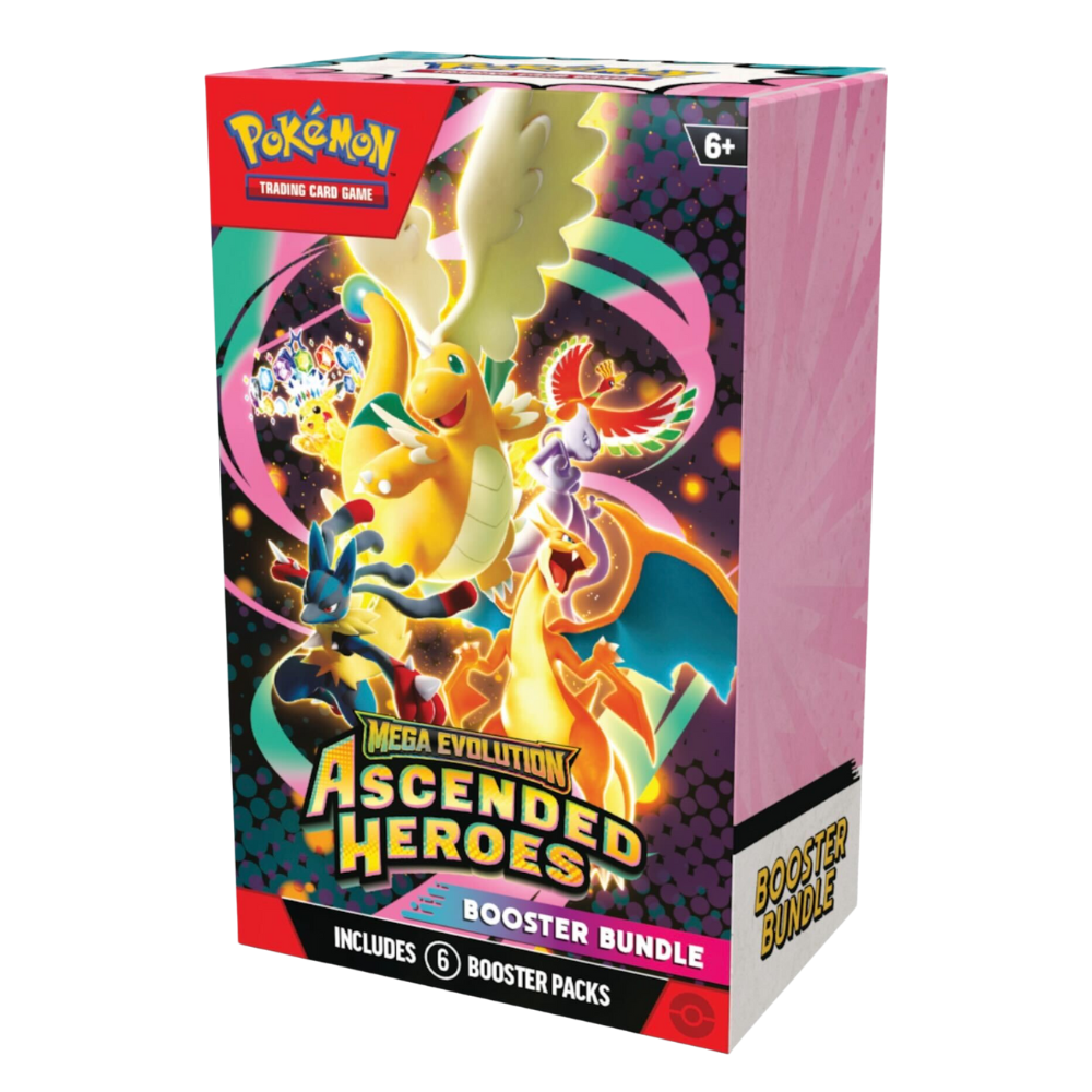 Pokémon Mega Evolution: Ascended Heroes Booster Bundle (6 Pack)