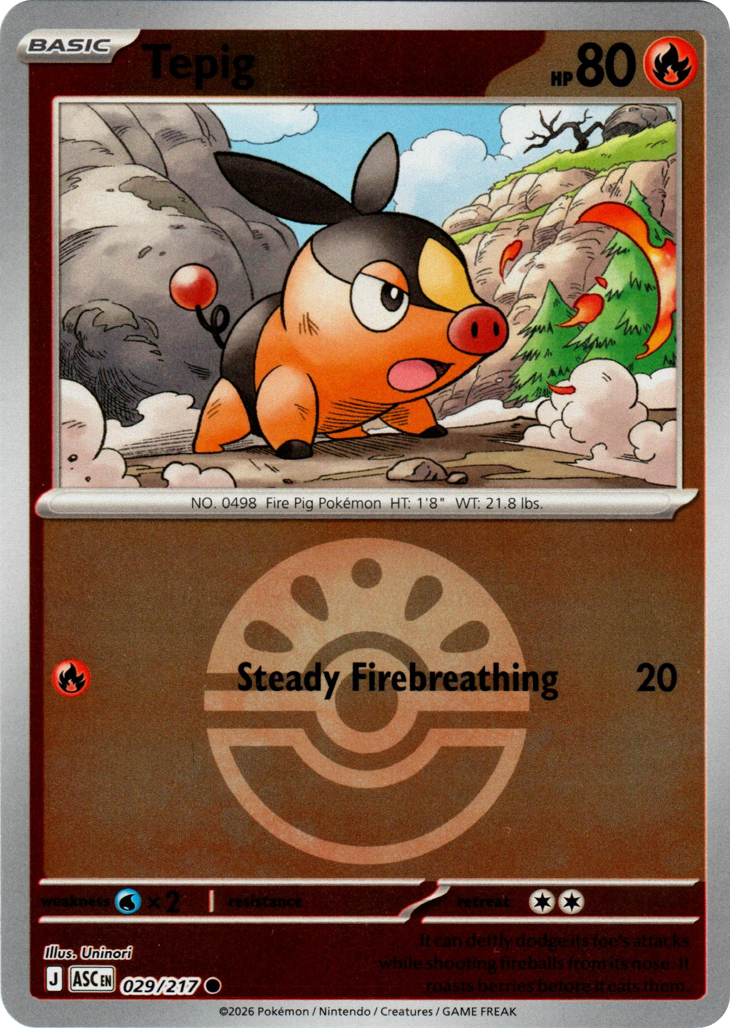 Tepig (Friend Ball)