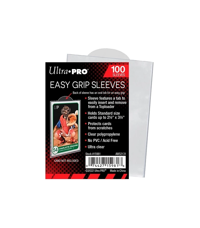 Ultra Pro Easy Grip Sleeves 100-pack